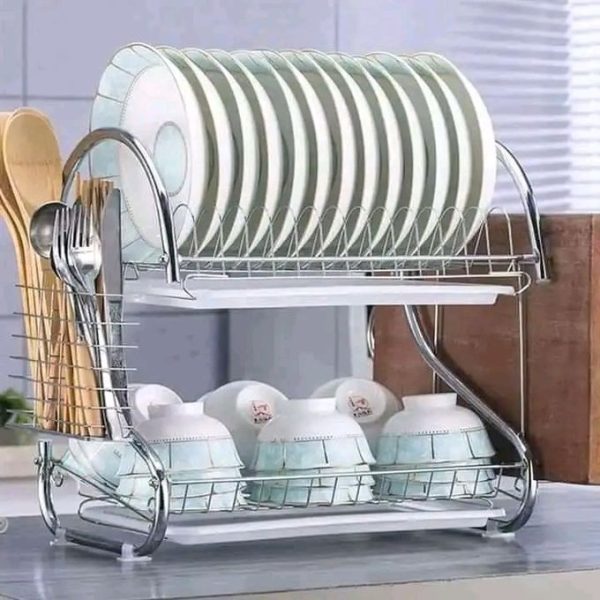 Aluminum Plate/dish Rack 2layers