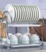 Aluminum Plate/dish Rack 2layers