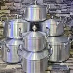 Aluminum Pot Cookware Set 7 in 1
