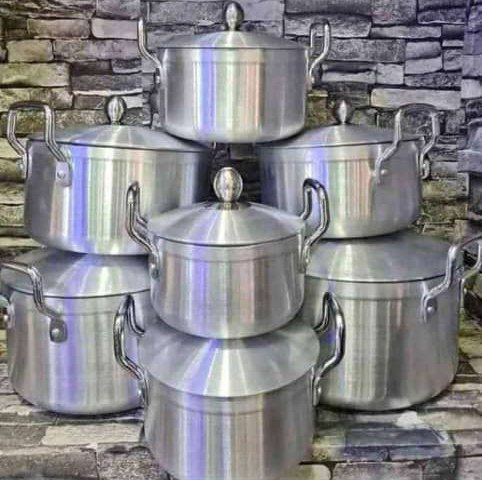 Aluminum Pot Cookware Set 7 in 1