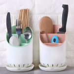 Double Layer Cutlery Rack