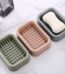 Double-layer drainable mesh soap dish