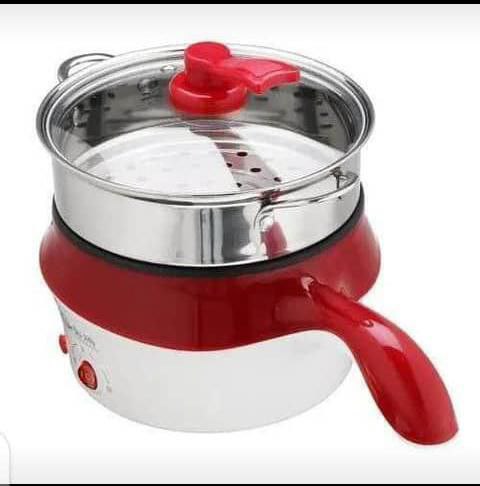 Electric Non Stick Pot with Steamer