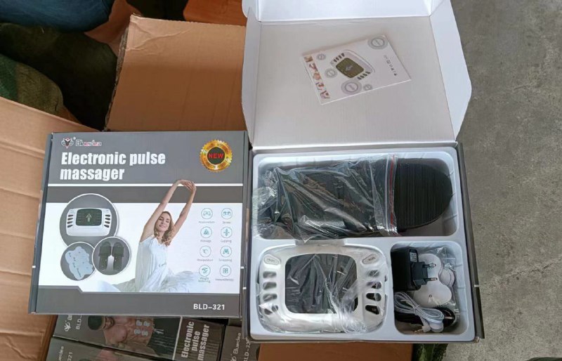 Electronic Impulse Massager Blue Idea Stroke therapy