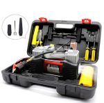 Heavyduty Car Air Pump Portable Tyre Inflator Double Cylinder