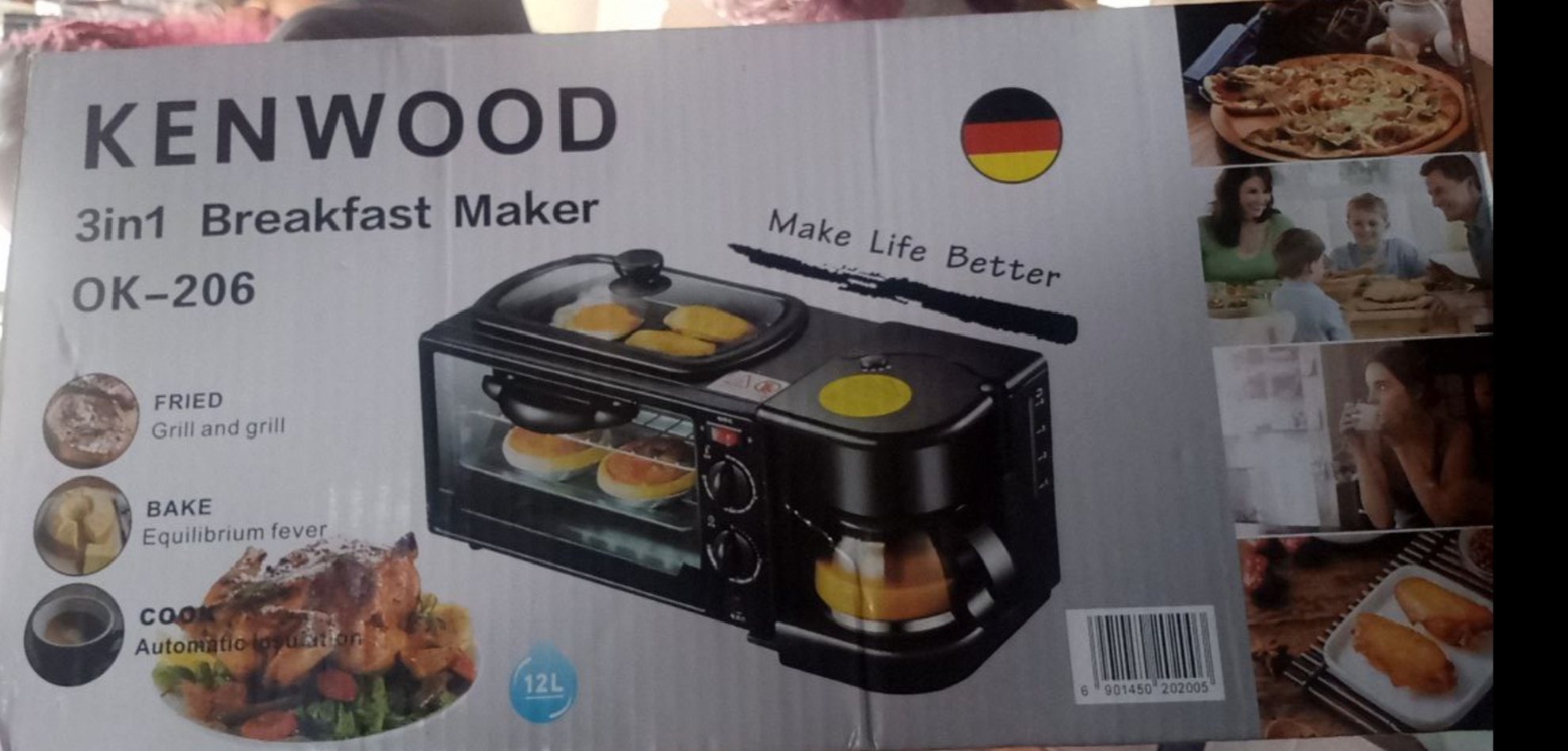 Kenwood 3 in 1 Breakfast Maker Kenwood 3 in 1 Breakfast Maker