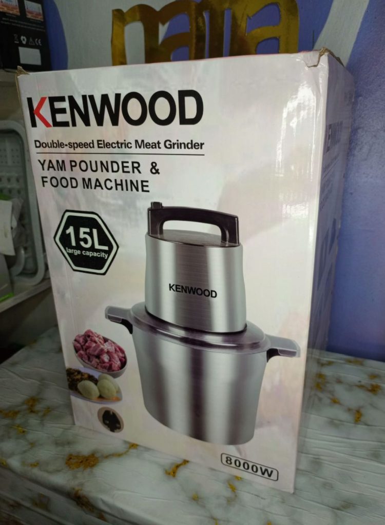 Kenwood yam pounder & food machine 8000watts 15liters