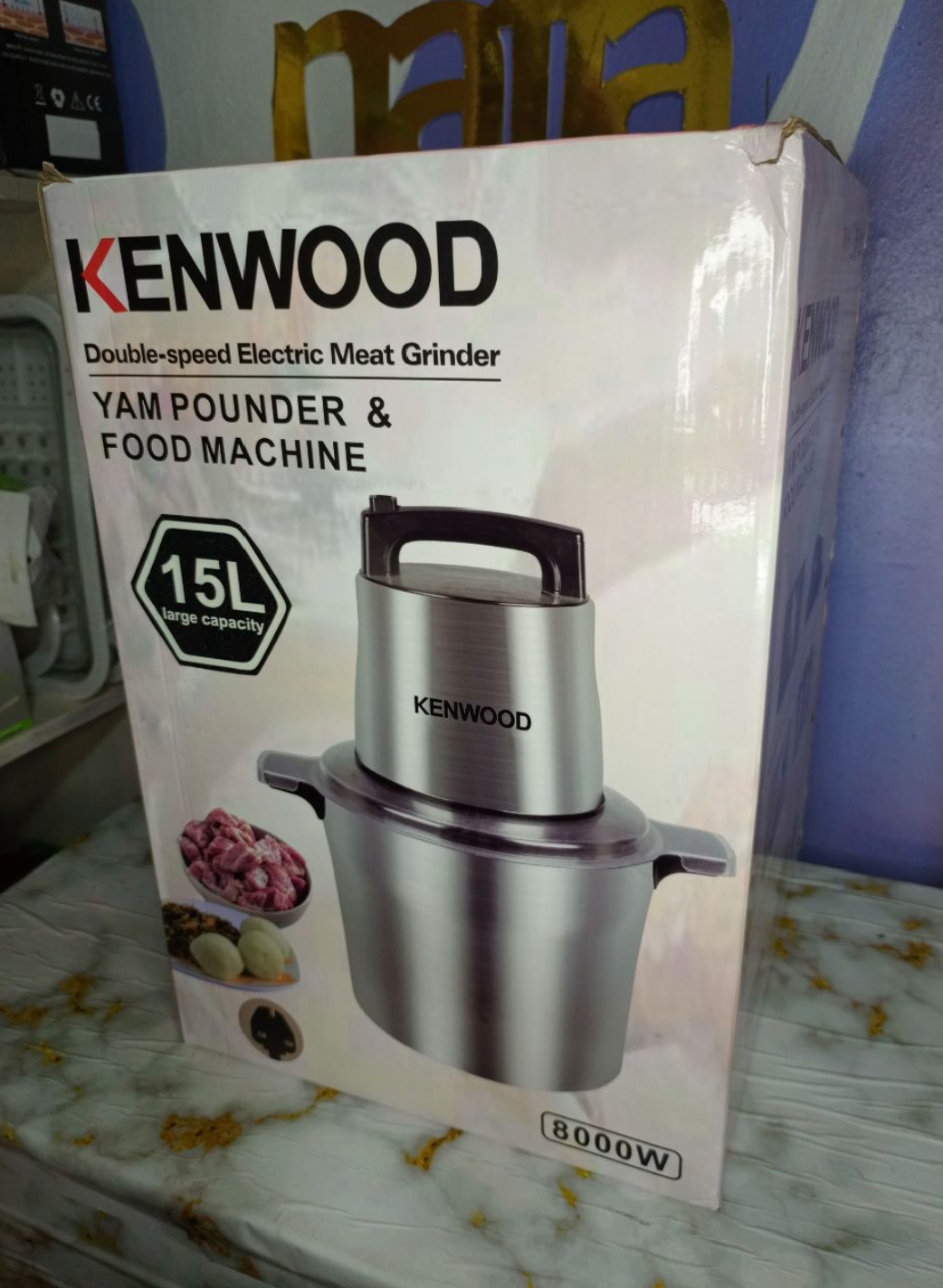 Kenwood yam pounder & food machine 8000watts 15liters Kenwood yam pounder & food machine 8000watts 15liters