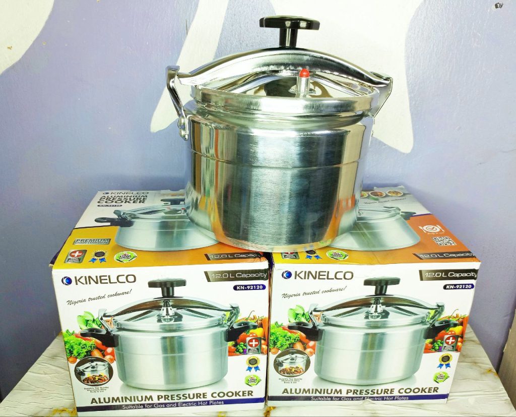 Kinelco Aluminum Pressure Cooker