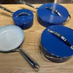 Luxury Cookware press Series Creamic Coating 7pieces