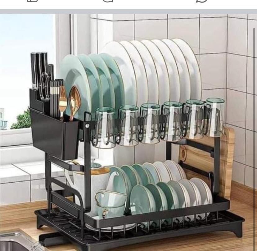 Plate/dish rack 2layers