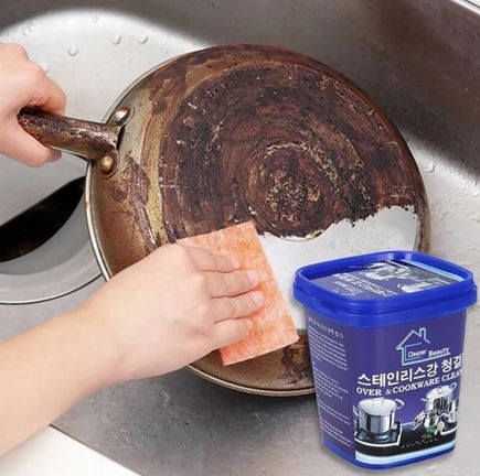 Pot Cookware Cleaner Stain Removal