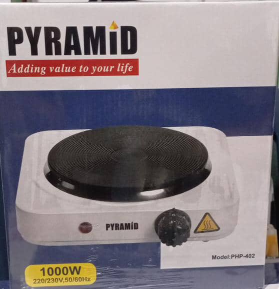 Pyramid Hot Plate Single Face