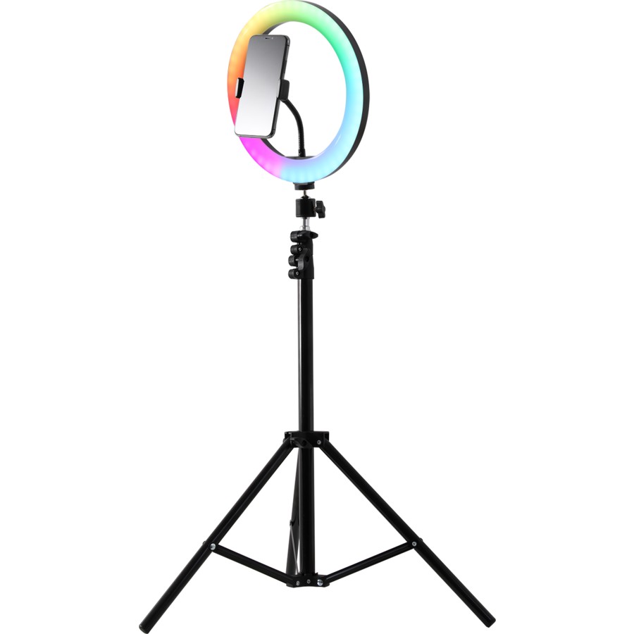 RGB Ring Fill Led Light With Phone Stand Tripod Stand