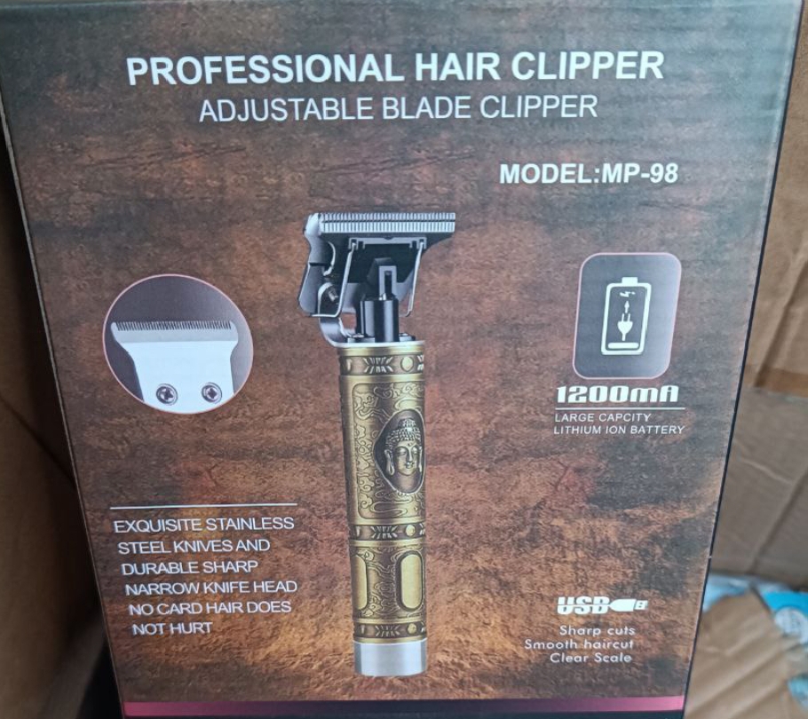 Rechargeable Professional Hair Clipper | Precision Cutting for Professionals and Beginners
