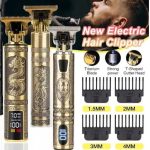 Rechargeable Vintage Hair Trimmer With Battery Display