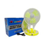 Rechargeable portable led light and Fan