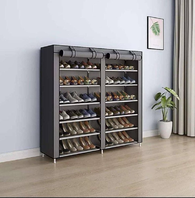 Shoe rack with cover 12layers
