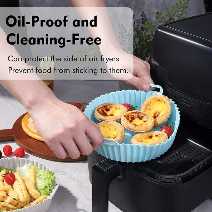 Silicon Air Fryer/Microwave Parchment Liners Baking And Cooking
