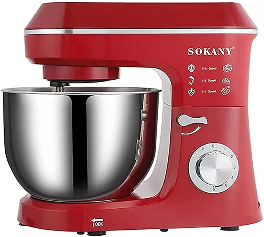 Sokany Stand Mixer 6.2Liters 1100watts