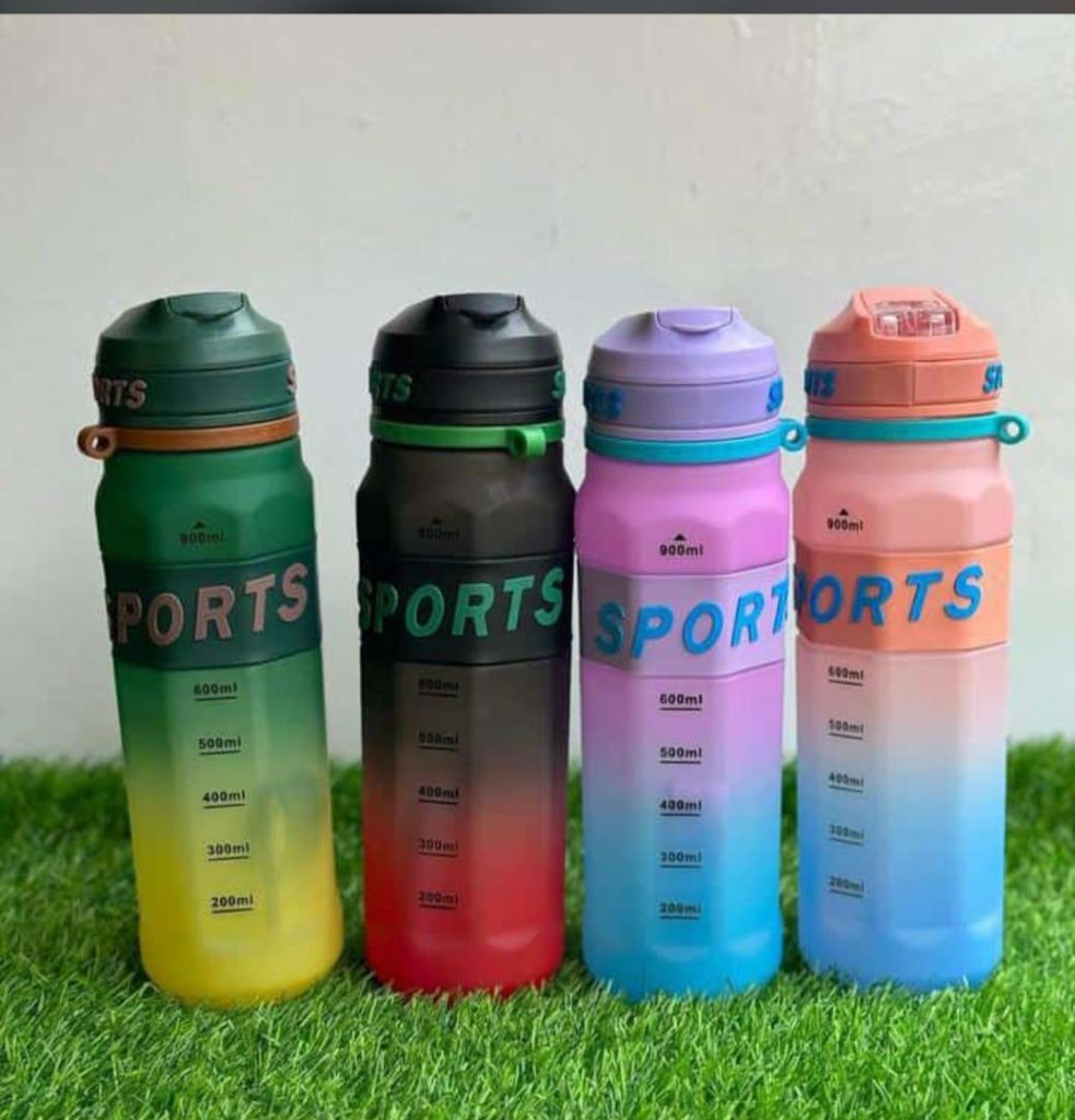 Sports Water Bottle Multicolored 900ml