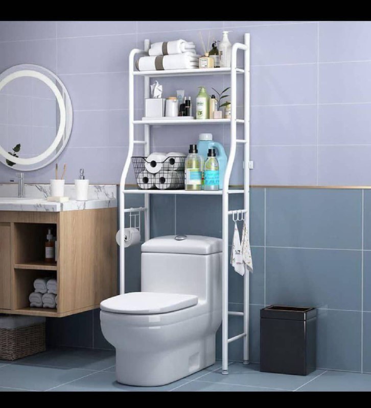 Toilet rack over the WC
