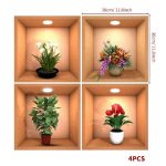 Wall decor sticker 3pieces