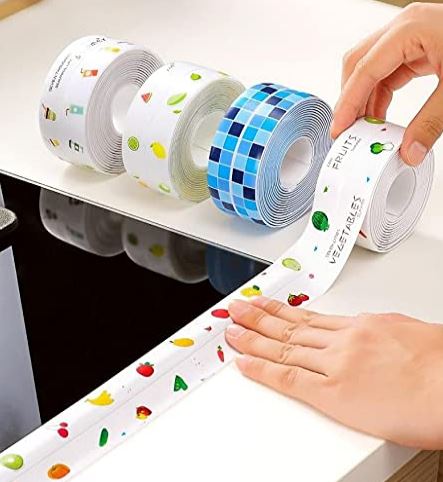 Waterproof Tape for Kitchen Sink Oil Proof Caulk Kitchen Sink Tape