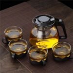 5-in-1 Stove-Top Glass Jug with Cups
