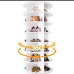 7-Layer 360° Rotating Shoe Rack, Large Capacity Shoe Tower Storage - Image 2