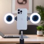 Tripod selfie stand
1.7m remote control with double light - Image 3