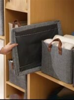 Jeans Storage Organizer With Cationic Steel Frame - Image 2