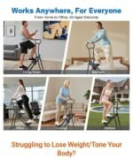 Foldable Vertical Climbing Stepper Machine - Image 2